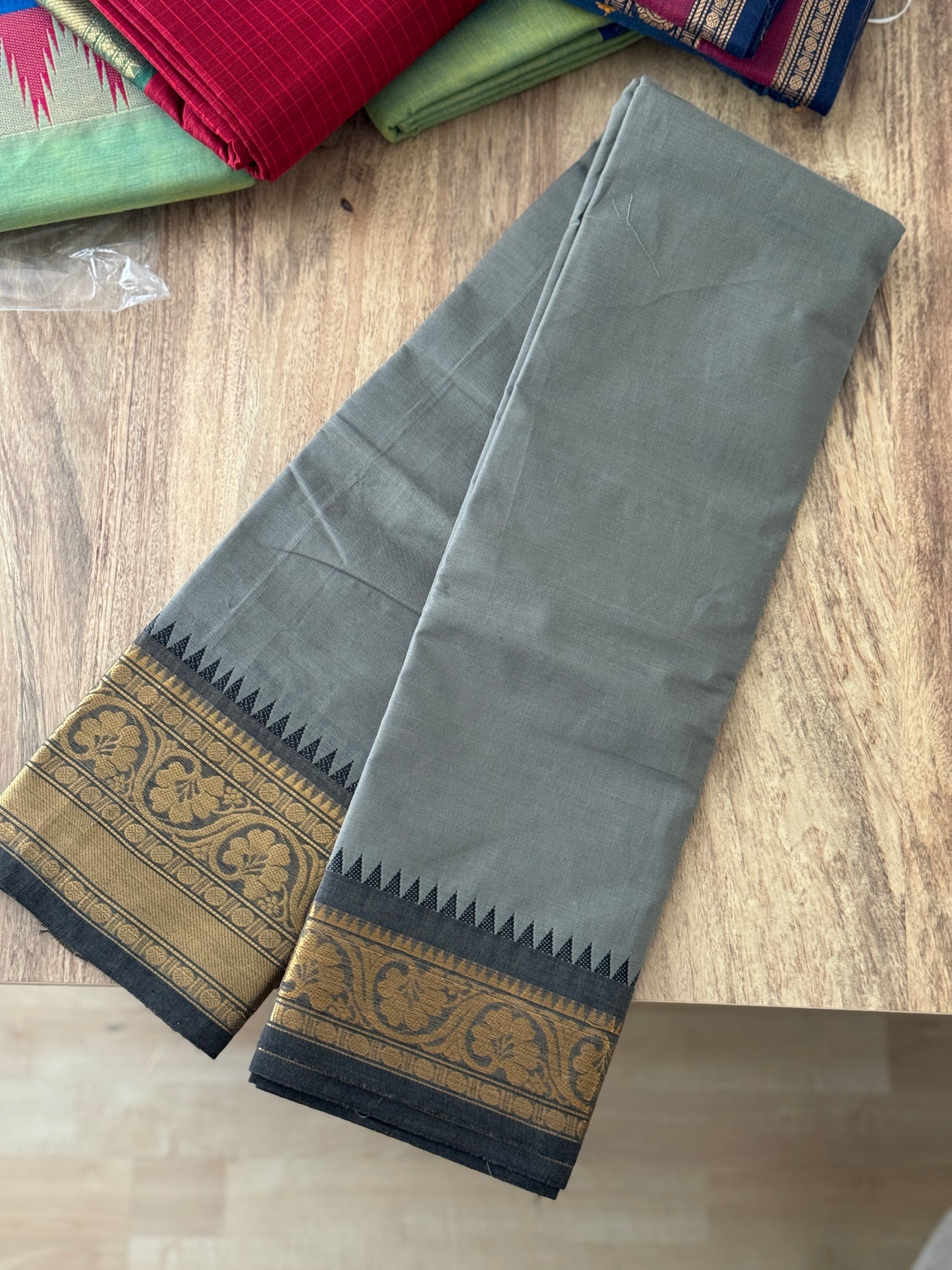 Kanchi Cotton - Grey